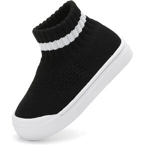 Toddler Girl Shoes | Toddler Walking Shoes Infant | Baby Sock Shoes | Slip On Baby Sneakers | Baby Shoes 12-18 Months | First Birthday Gifts for Boys Girls