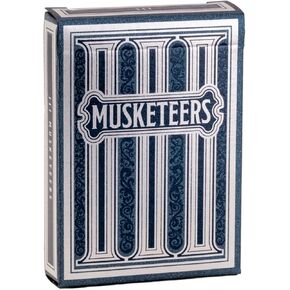 Kings Wild Project 3 Musketeers Premium Play Cards ، حجم البوكر