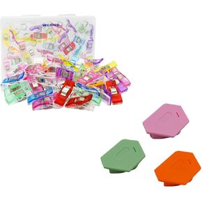 40pcs Sewing Clips and 3pcs Magnetic Seam Guide,WENICE Sewing Products for Sewing Supplies and Accessories