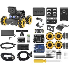 سيارة روبوت لـ Arduino Uno R3 AI Vision Camera Camera Abrotain