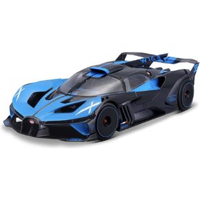 BBURAGO - 1/18 نموذج المقياس متوافق مع Bugatti Bolide W16 8.0 2020 Sports Car Die -Cast Model Miniature Miniature (Blue) ، Kids