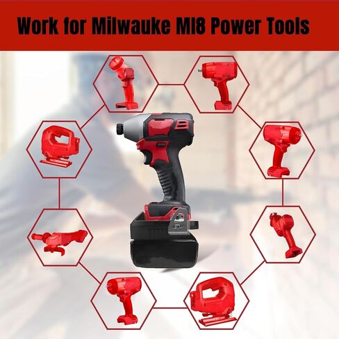for Milwaukee to for Makita Battery Adapter in Saudi Arabia