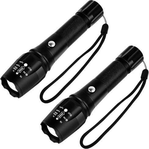 Simple Deluxe UV Flashlight Black Light 395nm Hand-held Detecting Torch for Pet Urine, Stains, Verifying Money Documents, Batteries Not Included, Black in Saudi Arabia