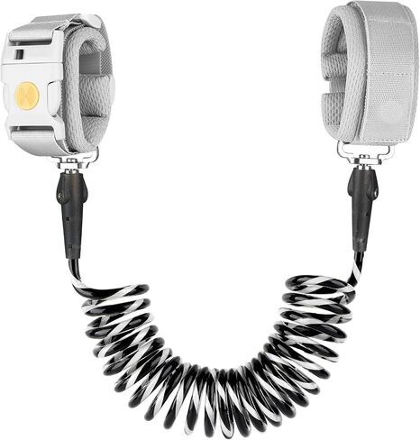 Accmor Anti Lost Wrist Link with Induction Lock, 2 Packs Upgraded Toddler Leash, Reflective Kids Wrist Leash for Baby Boys Girls, Child Walking Wristband Leash with Magnetic Unlock Design for Outdoor in Kuwait