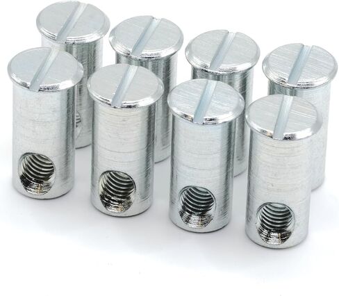 ReplacementScrews Cross Dowels Compatible with IKEA 121114 (SNIGLAR, MYLLRA) Flanged Barrel Nuts for Crib Assembly (Pack of 4) in Kuwait
