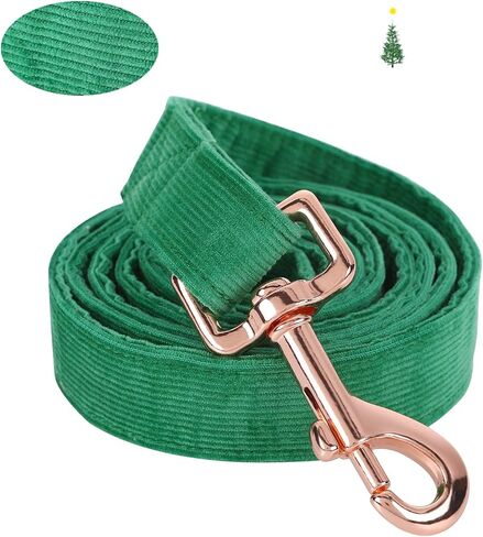 Lionheart glory Dog Leash, Durable Corduroy Dog Leash, Strong Thick Dog Leash with Soft Handle for Small Medium Large Dogs in Saudi Arabia