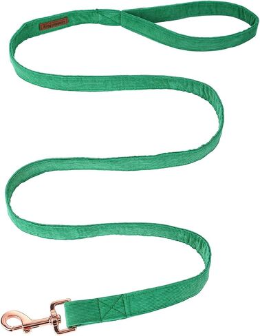 Lionheart glory Dog Leash, Durable Corduroy Dog Leash, Strong Thick Dog Leash with Soft Handle for Small Medium Large Dogs in Saudi Arabia