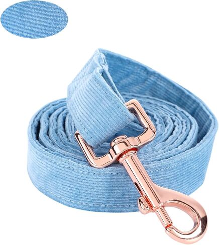Lionheart glory Dog Leash, Durable Corduroy Dog Leash, Strong Thick Dog Leash with Soft Handle for Small Medium Large Dogs in Saudi Arabia