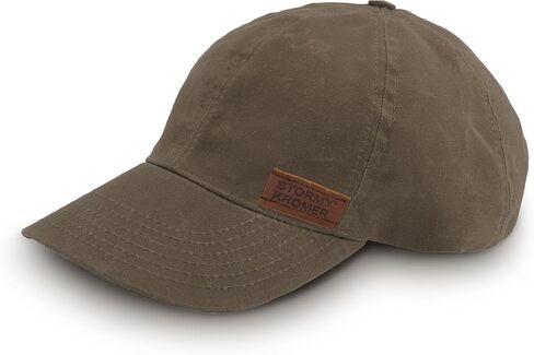 Stormy Kromer The Waxed Adjustable Curveball Cap – Baseball Hat with Adjustable Leather Tab in Saudi Arabia