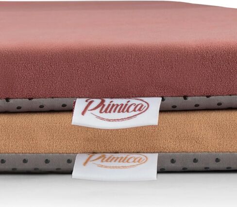 Padded Baby Play Mat for Floor with Plush Fabric - Soft Foam Baby Mat for Comfort and Safety - Ideal for Playrooms and Nurseries (Rust) in Saudi Arabia