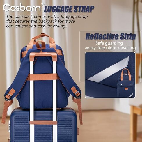 Travel Backpack with External USB Port, Durable Lightweight Backpack with One Laptop Compartment, Large backpack for Travel, College and Daily Use in Kuwait