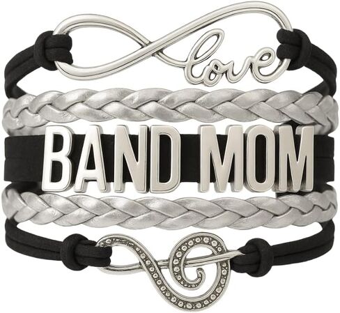 Infinity Collection Band Bracelet, Music Charm Jewelry, Marching Band Gift, Band Jewelry for Women and Teens in Kuwait
