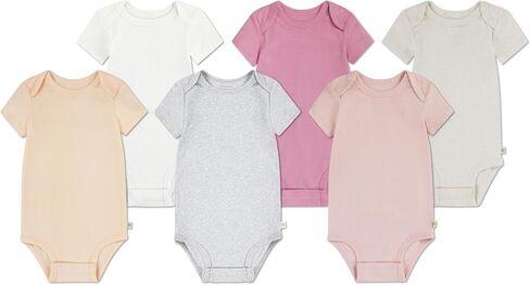 HUGGIES Unisex-Baby 6-Pack Basic Bodysuit in Saudi Arabia