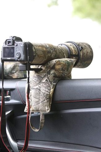 Rolanpro Lens Window Pillow Lens Pillow Photographic Bean Bag(With openings, must be self loading) Empty Bag-#LSBBMC Camo Color in Saudi Arabia