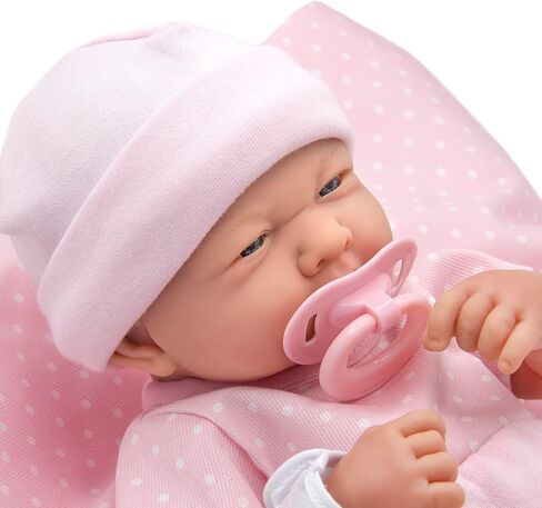 JC Toys 18541 LA Newborn Boutique 14 بوصة دمية ، 9 قطع ، فتاة حقيقية باللون الوردي in Kuwait