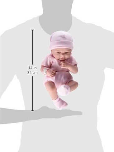 JC Toys 18541 LA Newborn Boutique 14 بوصة دمية ، 9 قطع ، فتاة حقيقية باللون الوردي in Kuwait