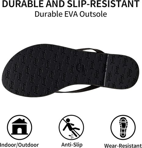 Trary Women's Sandals,Sandals for Women,Flip Flops for Women,Womens Flip Flops,Womens Sandals Comfortable,Thong Flat Sandals,Dressy sandals women,Cute Sandals for Women Girls Ladies in Kuwait