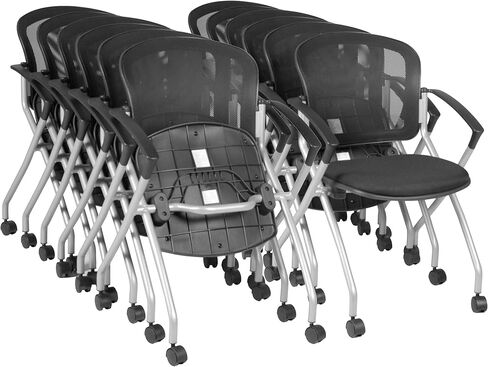 Regency Cadence Nesting Chairs (Set of 12), Black in Saudi Arabia