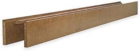 CC KITS Full-Size Conversion Kit Bed Rails for Ti Amo Cribs by Bivona (White) in Kuwait