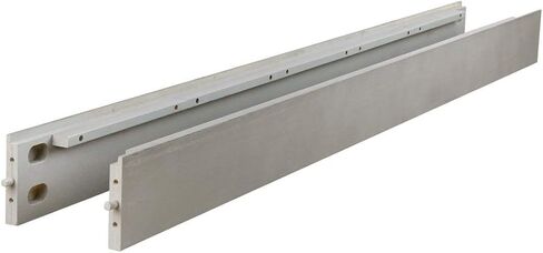 CC KITS Full-Size Conversion Kit Bed Rails for Ti Amo Cribs by Bivona (White) in Kuwait