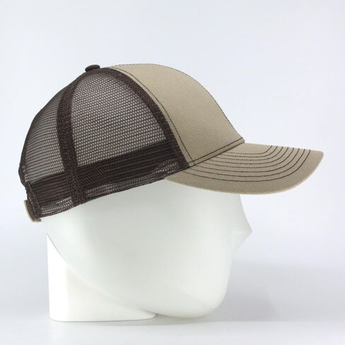 The Vintage Year Plain Two Tone Cotton Twill Mesh Adjustable Trucker Baseball Cap in Kuwait