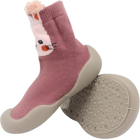 Baby Shoes Boys Girls First Walking Shoes Non Slip Soft Sole Sneakers Toddler Infant Baby Girl Soil (Blue-5 ، اطفال ، 2 ، نظام حجم الأحذية الأمريكي ، متوسط) in Kuwait