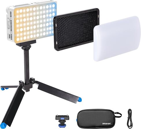 Amaran Ace 25x Kit, Pocket Bi-Color LED Light: Boost Mode Up to 32W, Bi-Color Mini Video Light (2,700-6,500K), 1,600 Lux@1m, 4,500mAh Battery with PD Fast Charging for Mobile Creators (Green) in Saudi Arabia