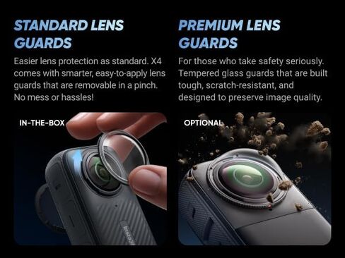Insta360 x4 BMW Motorrad Limited Edition Potorition Potordition Bundle- 8K Camera 360 Action Camera مع 1/2 " in Kuwait