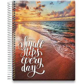 Tools4Wisdom Planner 2025-2026 - April 2025-2026 Calendar - 15 Months - 8.5x11 Inch Hardcover - Daily Weekly and Monthly - A5J6 - Small Steps
