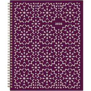 2025 Blue Sky Weekly/Monthly Planning Calendar, 8-1/2" x 11", Gili, January To December