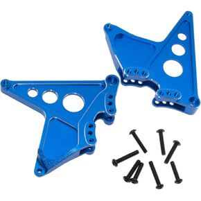 Rear Multi-Mount Shock Tower Compatible for 1/7 Traxxas UDR Parts 85086-4 RC Car Rear Hoops Bracket Mount Upgrade Aluminum Alloy(Red)
