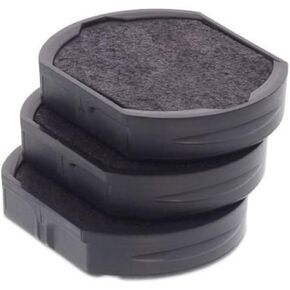 Trodat Replacement Ink Cartridge 6/46025 - Pack of 3 Color Black
