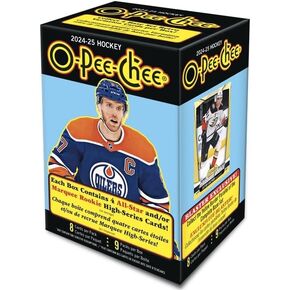 أعلى سطح السفينة 2024-2025 NHL O-Pee-Chee Hockey كتلة مكبرات الكتلة