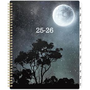 Planner 2025-2026 - Academic Planner 2025-2026, July 2025 - June 2026, 11"×9", 2025-2026 Planner Weekly and Monthly, 12 Monthly Tabs, Inner Pocket, Twin-Wire Binding