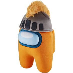 Among Us Orange Knighted Knight Plush 12" Soft Stuffed Figure Online Game