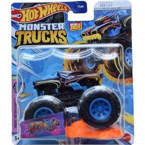 Hot Wheels Monster Trucks Hotweiler, More Neonsense 5/5 Connect and Crash Car