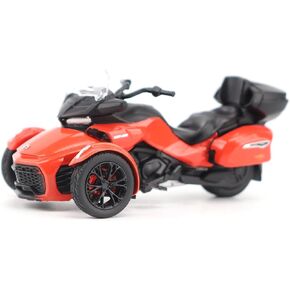 Diecast Masters BRP Bombardier Models 1:32 Scale Diecast Replica Can-Am Spyder F3 Limited Special Series, Viper Red | Item 60020