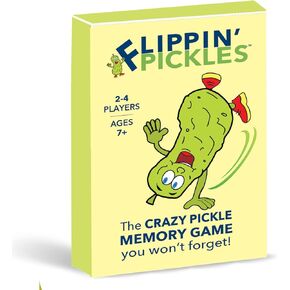 Pickle Everything – Flippin’ Pickles – A Dill-ightfully Fun Matching Card Game for Kids & Adults! Fast-Paced for 2-4 Players, Ages 7+, Perfect for Family Game Night, Travel & Party Play