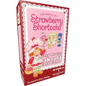 Strawberry Shortcake: Berry Besties Bake-Off-لعبة الورق ، الاستراتيجية والمزايدة ، الموضوع المرح والتصميم ، الأطفال الذين تتراوح أعمارهم بين 8+ ، 2-6 لاعبين ، 30 دقيقة