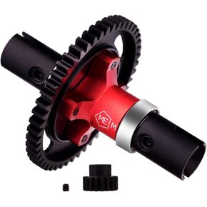 Enhanced Version 50t Center Differential Diff Locker Spool & 17T Pinion Gear Arrma 1/7 Felony Infraction Limitless Mojave 6S Diff Locker 1/8 Kraton Outcast Notorious Talion 6s Series Red