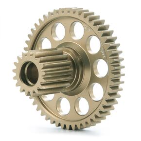 الألومنيوم 17T-50T تروس العدادات Diff Gear Gear For 1/12 Tamiya 57409 ترقيات صندوق الغداء