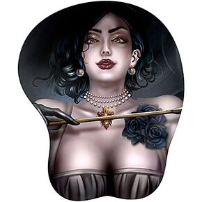 Lady Dimitrescu 3D Mousepad for r iler cosplay assume accessory