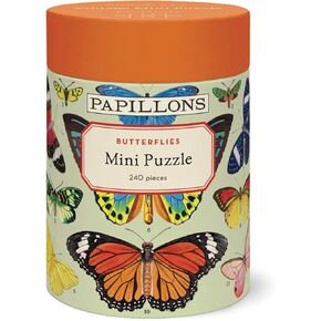 لغز Cavallini Mini ، الفراشات ، 240 قطعة