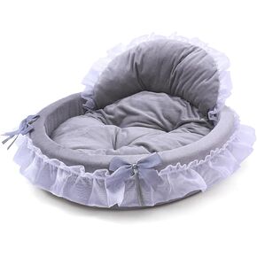 Pawstrip Pink Dog Bed قابلة للغسل الأميرة CAT CAT