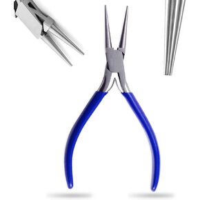 Round-Nose Pliers for Bending and Looping Wires, Jewelry Making Supplies