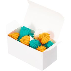 Unicopak 30 Pack 4x2x2 صناديق الهدايا ، صناديق حلوى صغيرة من طراز Food Small Candy لـ Fudge Candy Chocolate Treat
