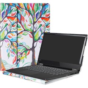 Alapmk Protective Case Cover for Lenovo Flex 14 flex-14IWL flex-14API/flex 5 14 1470/flex 6 14 6-14IKB 6-14ARR & Case for Acer Chromebook Spin 314 CP314-1H 14"(Not fit Flex 5 15/Flex 4),Love Tree