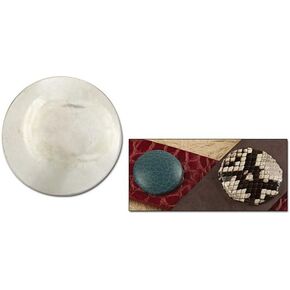 Tandy Leather Concho فارغة جولة 1-1/4 "(32 مم) 7090-02
