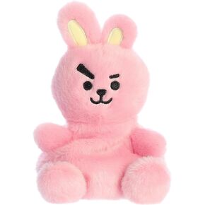 Aurora® Lovable BT21 Palm Pals ™ Cooky Stuffed Animal - متعة قابلة للتحصيل - جاذبية مبهجة - وردي 5 بوصات