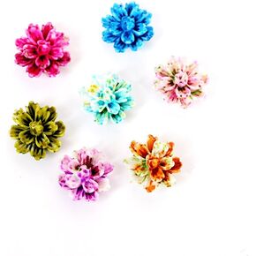 زهور الراتنج ، 140pcs daisy daisy flower Resin